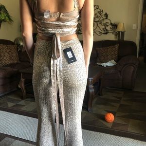 Fashion nova NWT. Jumpsuit. All sequins.